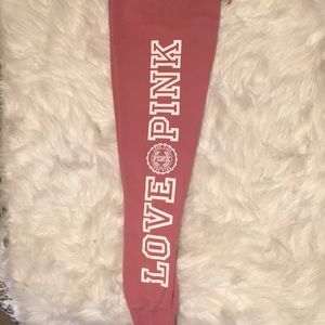 XS PINK VS sweatpants (like new) 💖